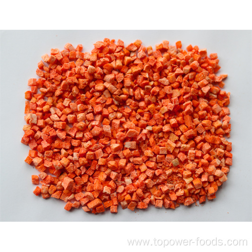 Freeze Dried Carrot Dices